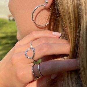 Silpada 925 Sterling Silver Karma Ring